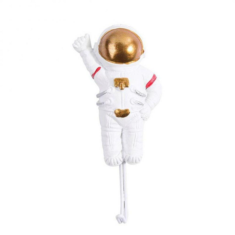 

Strong Viscose Astronaut Model Home Decor Bathroom Accessories Wall Hook Astronaut Hook Key Holder A