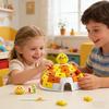 Tier-Schneehütte Brettspiel 2 Spieler Pinguin Küken Capybara Iglu Eisstein Schlagspiel Lernspielzeug Kleinkinder Jungen Mädchen Geschenk