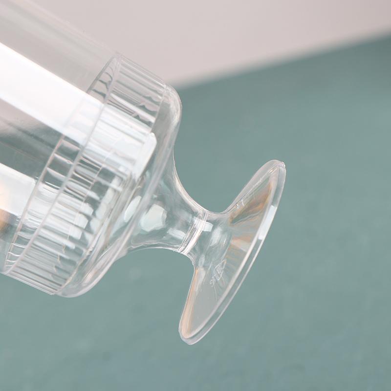 Mousse Tasse Pudding Tasse Gelee Tasse Hohe Glas Einweg Kunststoff Tasse Transparent