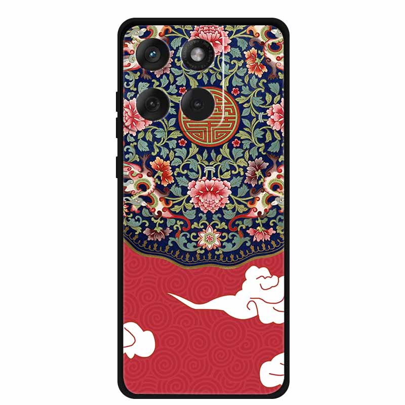 3D Emboss Flower Case For Moto Edge 60 60s Stylus Pro 5G Soft Silicone Bumper Phone Cover For Motorola Edge 60 Fusion 60 s Funda