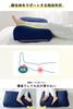 HIYORIBA Foot Pillow, Footrest Cushion for Sleeping, Backrest, and Knee Pillow [Designed in Japan] Bamboo Fiber Material [Includes Refills and Adjusta