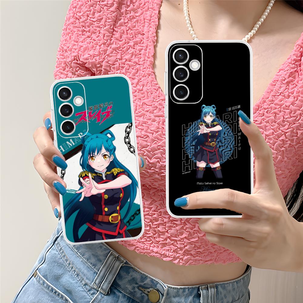 Mato Seihei No Slave Himari Phone Case for Samsung Galaxy S25 S24 S23 S22 S21Plus FE Ultra Clear Colour Cover Pretty Cover