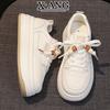 Leather Little White Shoes Children's Shoes Versatile Platform Student Board Shoes Autumn New Casual Sports Shoes