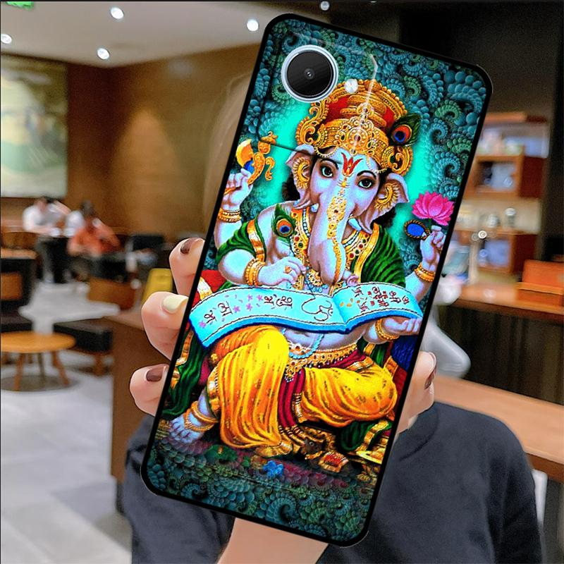 Ganesh Elephant God Case For Realme GT 7 Pro GT 6 6T 5 C55 C53 C51 C21Y C25S C61 C67 C75 10 11 12 13 14 Pro Plus