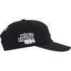 Supreme World Famous S Logo 6-Panel Black