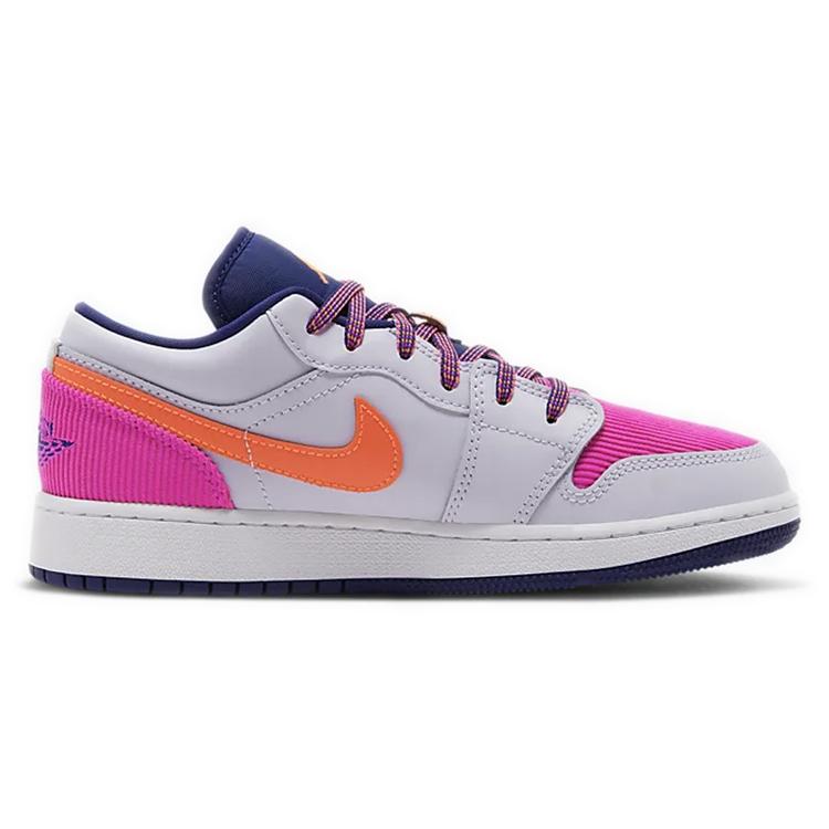 Jordan 1 Low GS Fire Pink Hyper Crimson 554723-502