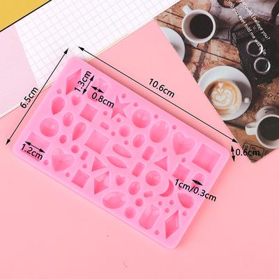 1Pc Silicone Cabochon Mold For Making Jewelry Pendant Resin Casting Mould Craft