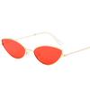 European and American Metal Small Frame Cat Eye Sunglasses Ins Trendy Marine Sunglasses, Street Glasses