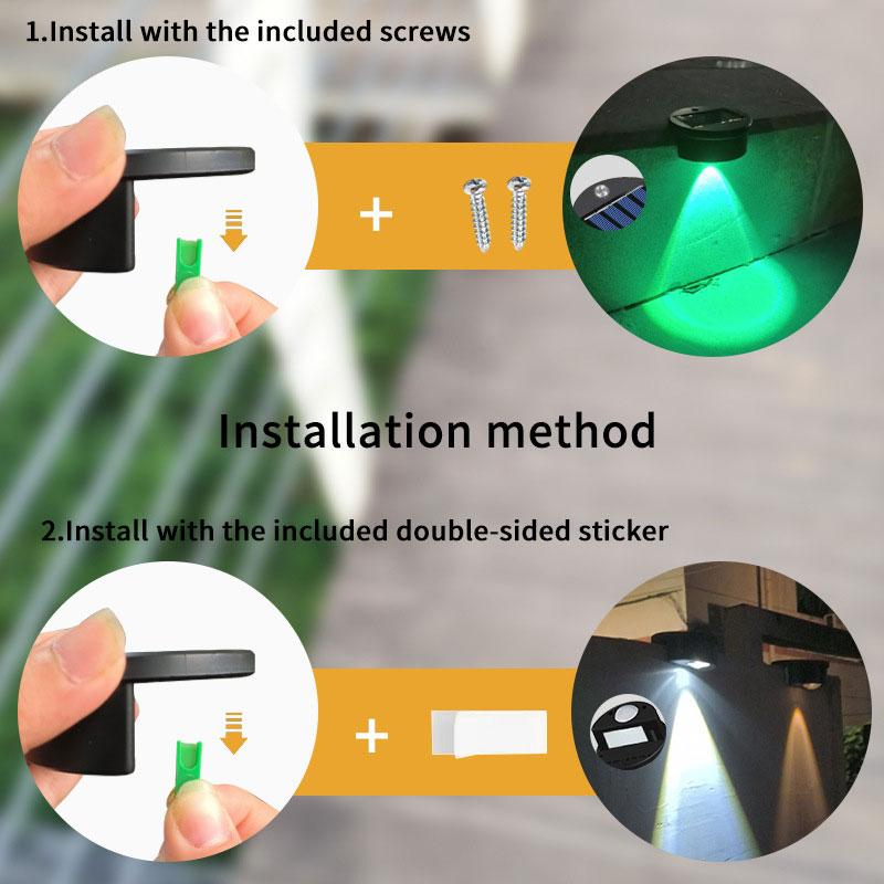 Water Proof Solar Solar Garden Light Staircase Lamp Outdoor Courtyard Lamp Staircase Wall Lamp Staircase Decorative Lamp