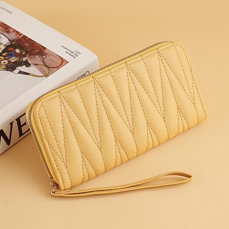 Women Wallets Macaron Color Long Wallet - Clutch Purse, Coin Pouch & Card Holder