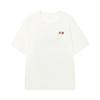 Li-Ning Loose Fit Round Neck Letter Print Couple T-Shirt Unisex T-Shirts ATSW309-7