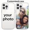 Funda de Teléfono Personalizada DIY con Foto y Patrón de TPU Para iPhone 17 16 15 14 11 Pro Max Plus 13 12 Mini 16E 17 Air XS Max XR Transparente Blanda