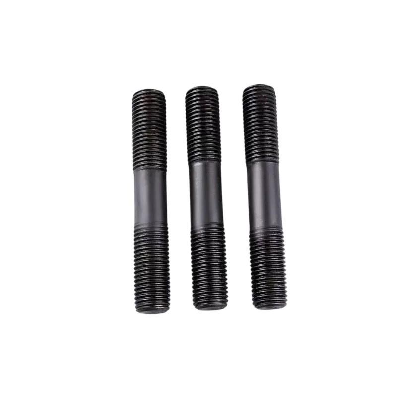 35CrMo High-Strength Double-Ended Stud Bolt with Blackening and Hot-Dip Galvanized Thread Rod
