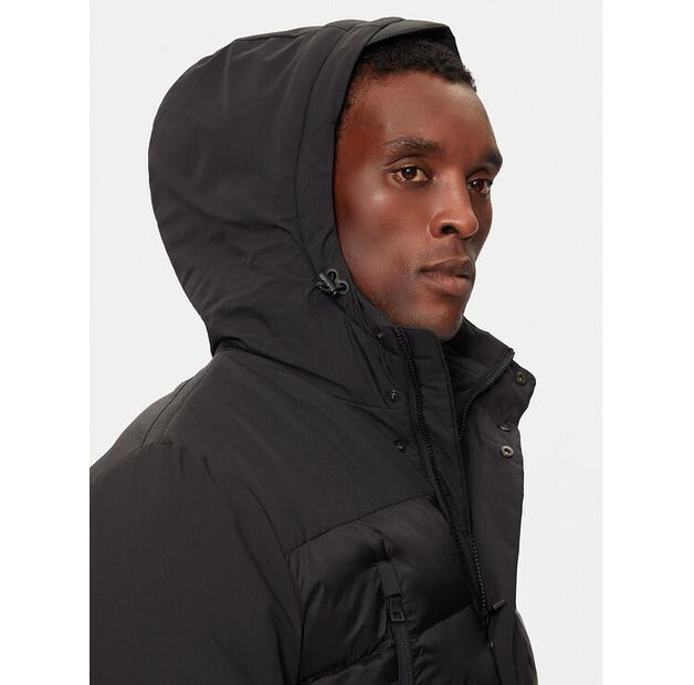 Winter Jacket Geox Sapienza M4628K TC188 F0284, Black, Standard Fit