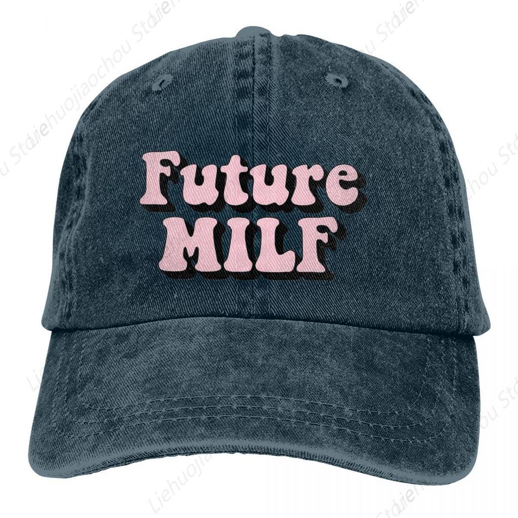 Pure Color Dad Hats Cool Womens Hat Sun Visor Baseball Caps Future Milf Peaked Cap