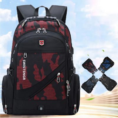 Vodotesný dámsky batoh na 17-palcový notebook školské tašky pre dievčatá taška s USB nabíjaním módny batoh pánsky cestovný batoh pánska mochila