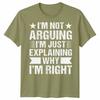 Funny Unisex TShirt Novelty Sarcastic Slogan Tee For Teenagers Birthday