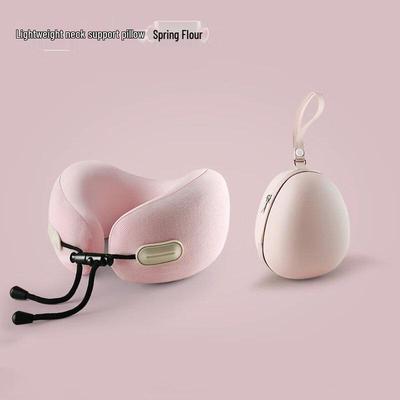 U-Shaped Travel Neck Pillow with Storage Case