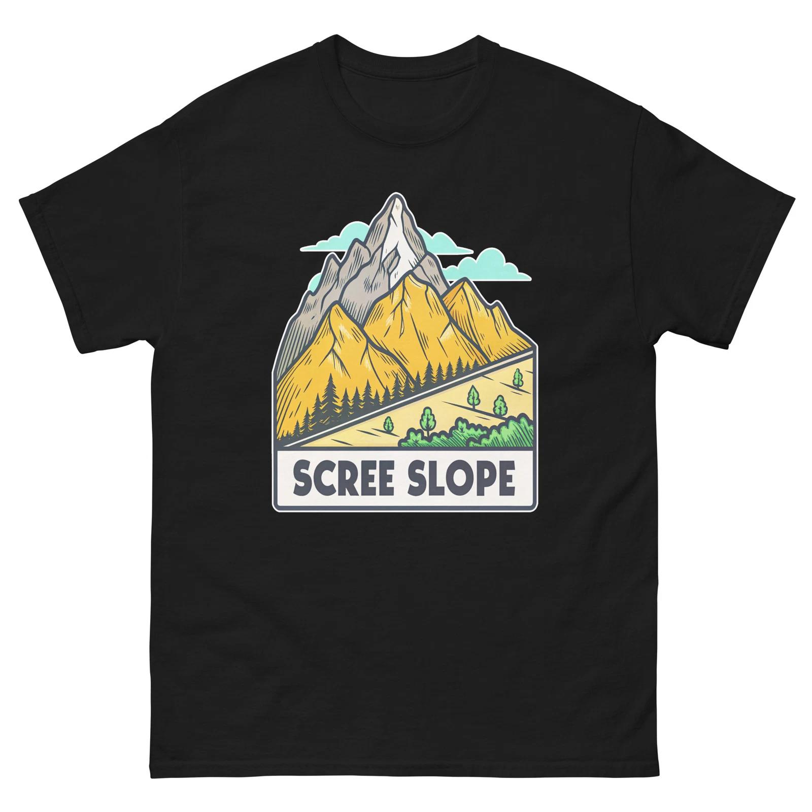 

Scree Slope Geographical Landscape Location Scenery T-Shirt 2XL