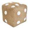 Cuscino Dado Cubo Cubico Peluche Cotone PP Dado Simulazione Supporto Schiena Cuscino Peluche Cuscino Decorativo Ripieno Morbido