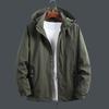Men's Quick-Dry Sports Jacket - Plus Size, Middle-aged & Elderly, Seasonal Casual Top for Spring, Autumn, Winter