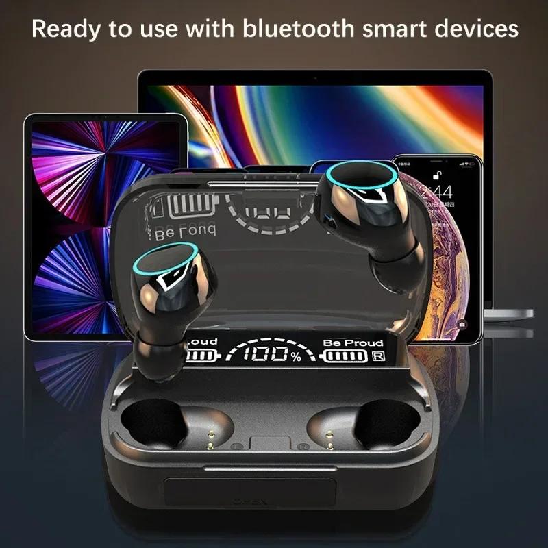 Xiaomi M30 Tws Wireless Earbud Noise Reduction IPX7 Waterproof Bluetooth-compatible 5.1 Sports Dynamic In-ear Earphone for Allphones