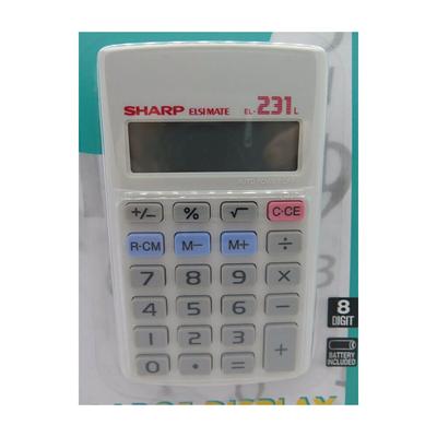 Calculadora Sharp de 8 Dígitos