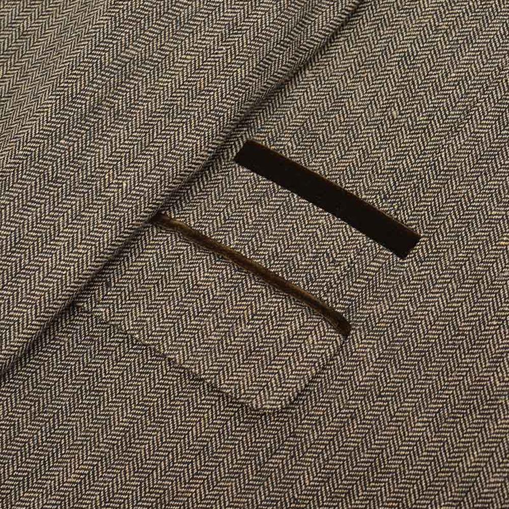 Lambretta Mens Morgan Herringbone Blazer