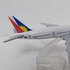 B747 16cm Air Philippines Plane 1/400 Aircraft Model Diecast Metal Alloy Replica Airplane Conference Table Ornament