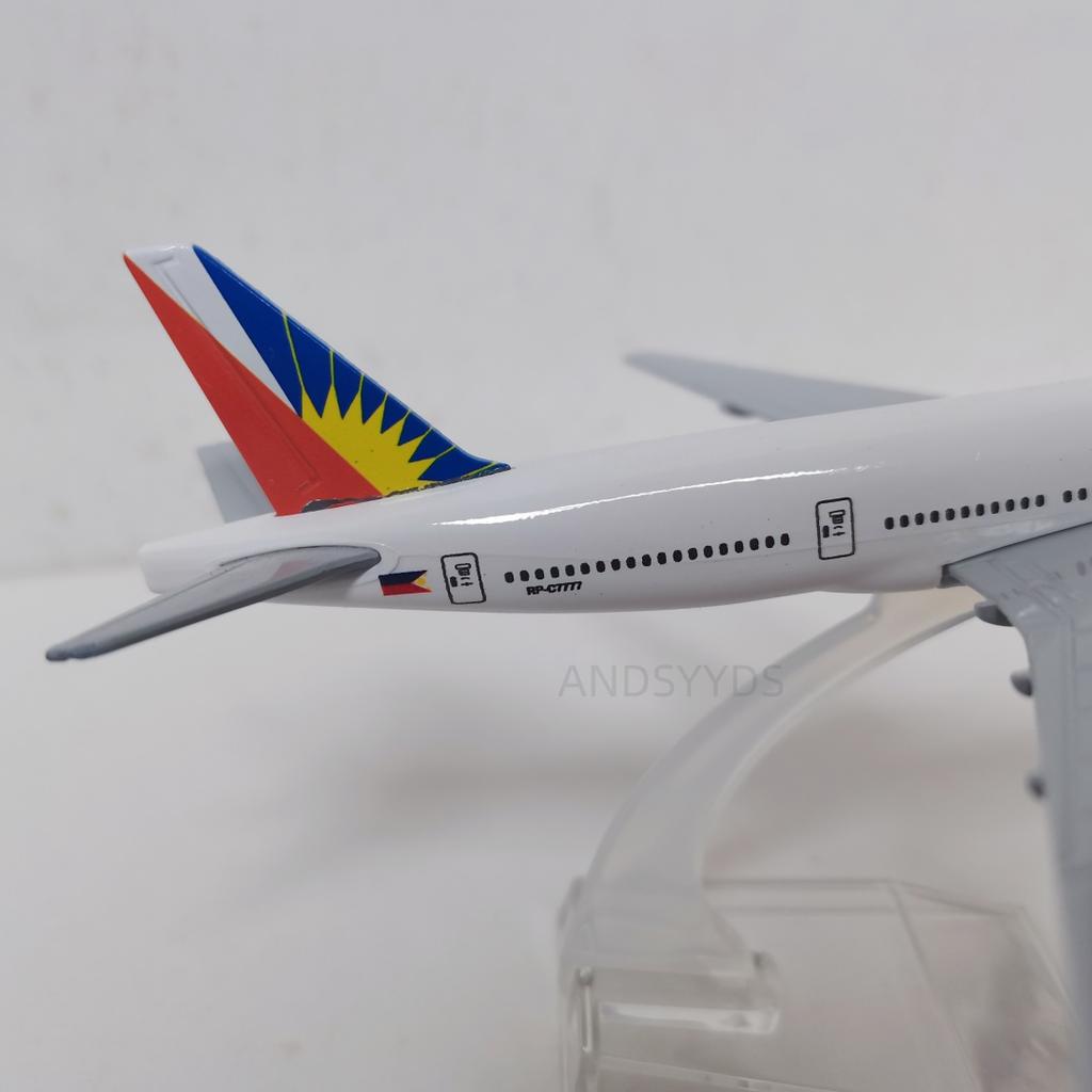 B747 16cm Air Philippines Plane 1/400 Aircraft Model Diecast Metal Alloy Replica Airplane Conference Table Ornament