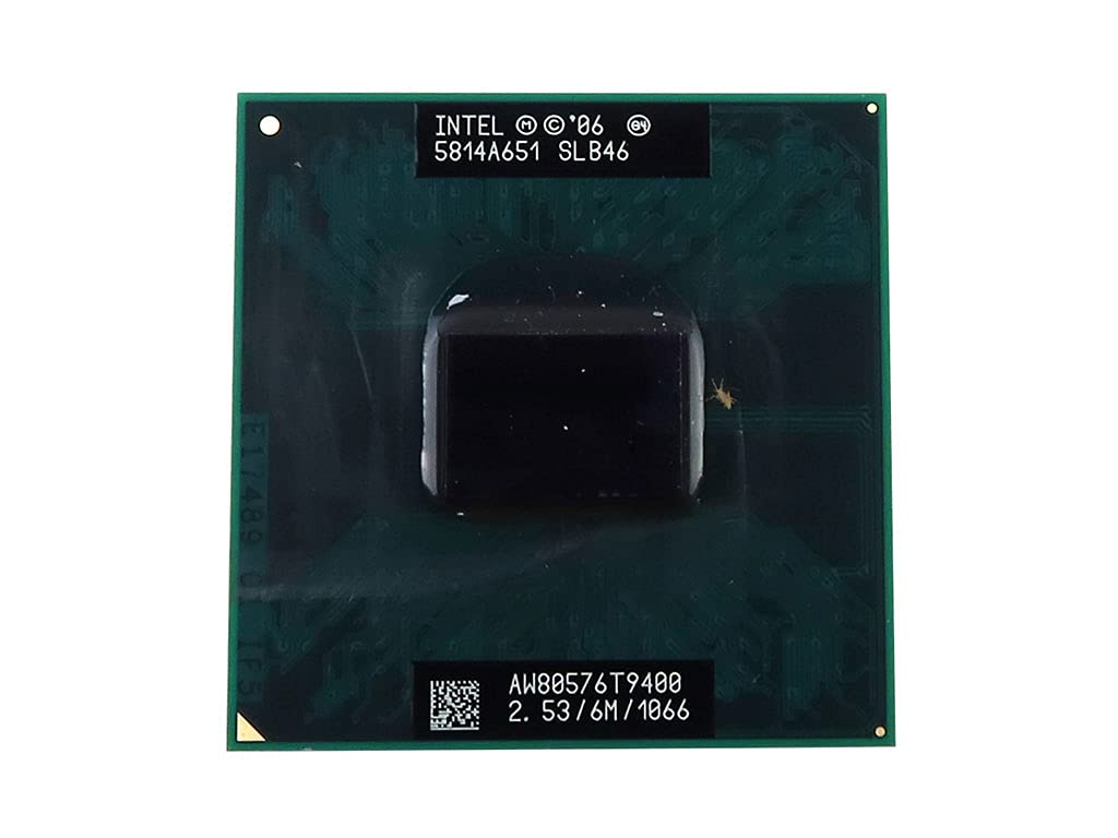 

Intel Core 2 Duo T9400 2.53GHz 6MB Mobile CPU Processor Socket P 478 Pin SLB46 SLGE5