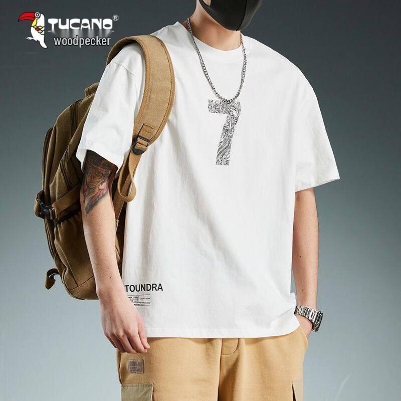 Tucano Men s 2026 Summer Ice-Feel Cotton Casual T-Shirt 3XL