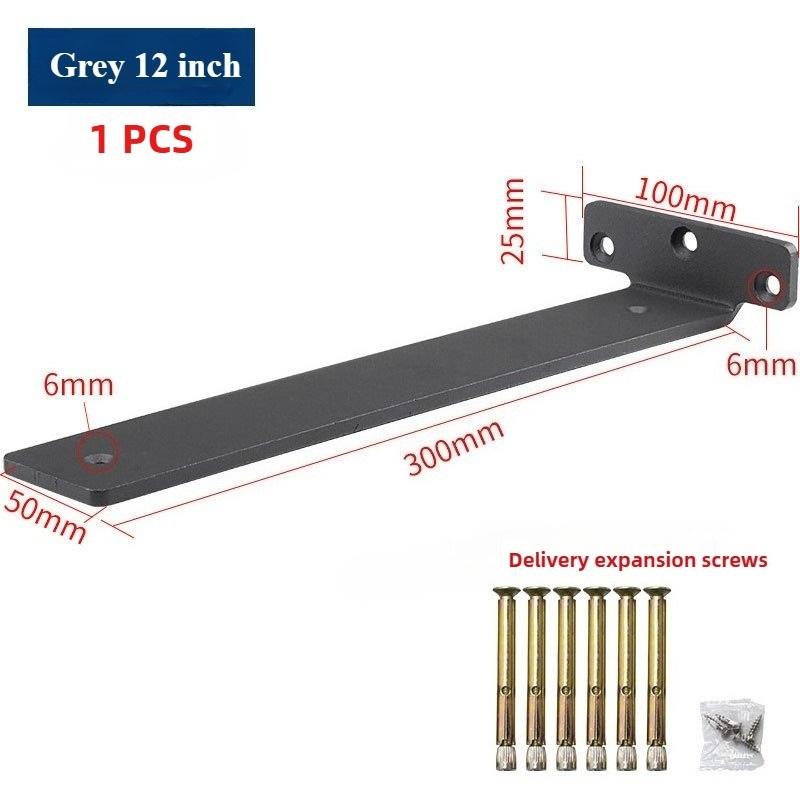 1 PCS 200kg Bearing Capacity Suspended Tripod Brackets Wall Shelf Support Hidden Wall Fixed Partition Storage Rack Shelves