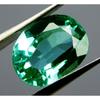 5 Ct Natural Sapphire Bluish Green Oval Certified Fabulous Loose Gemstone