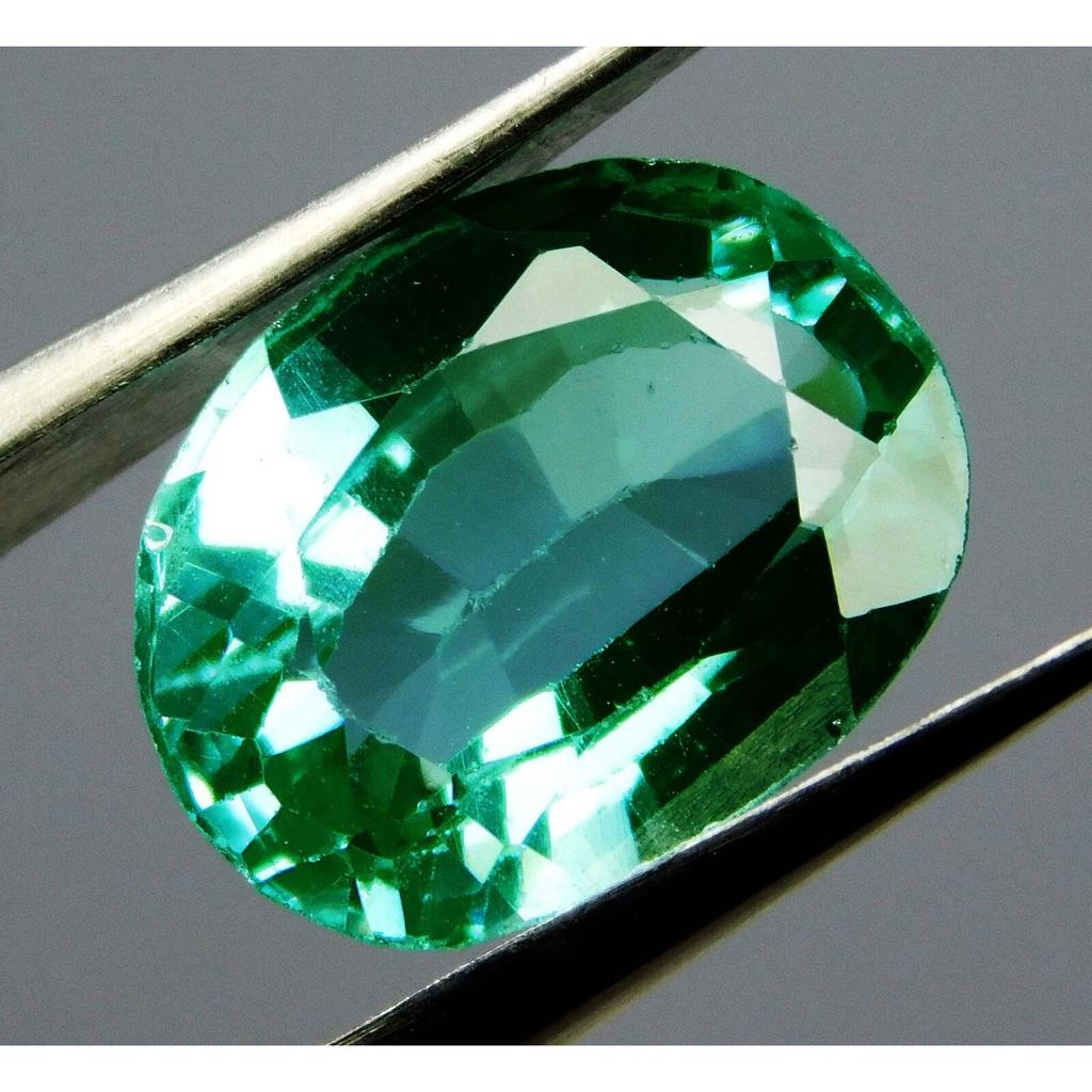 5 Ct Natural Sapphire Bluish Green Oval Certified Fabulous Loose Gemstone