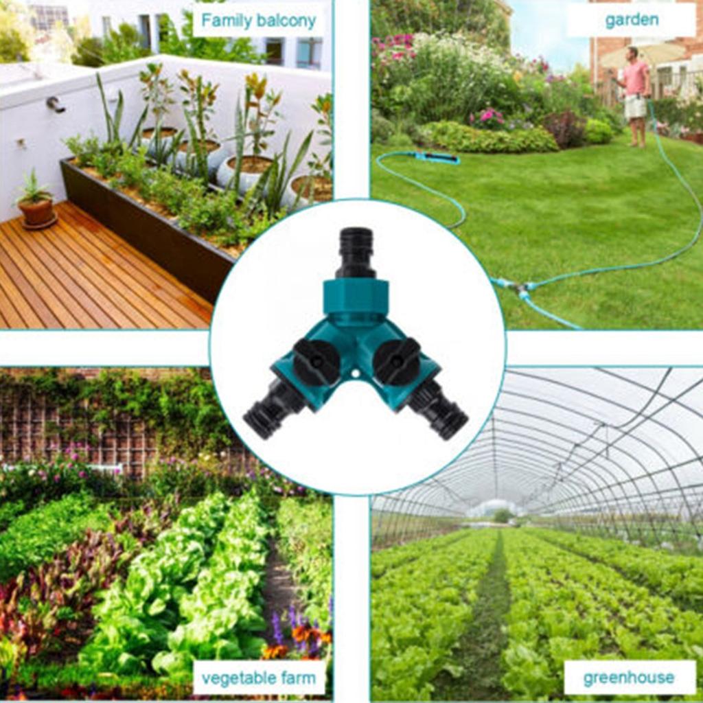 2 Way Water Quick Connector Adaptor Connector Diverter