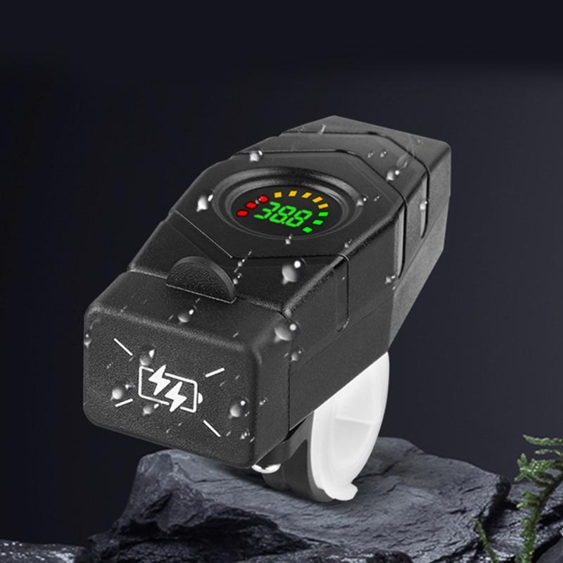 DC20V-80V Nabíječka telefonů pro elektrokola Elektrická kola USB nabíječka Výstup 5V2A/10W nebo QC3.0 5V3A, 9V2A, 12V1.5A /18W