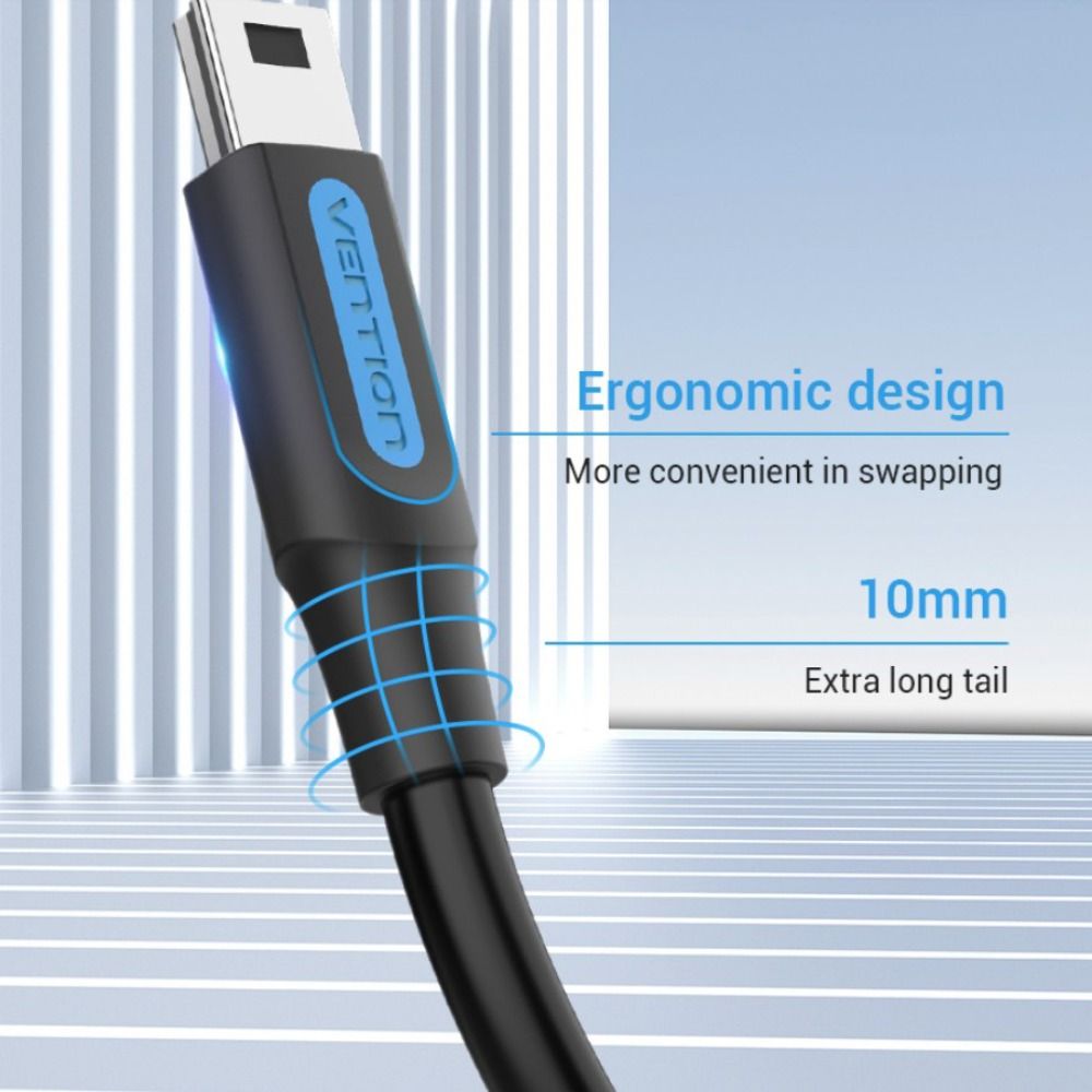 Type C to Mini USB Data Wire Fast Charger Cable Camera Charging Cable Type-c to Mini USB Cable