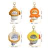 Cartoon Cats Plush Toy Bag Charm Fashion Key Ornament Plush Texture Hanging Pendant Suitable for Kids and Teens Present