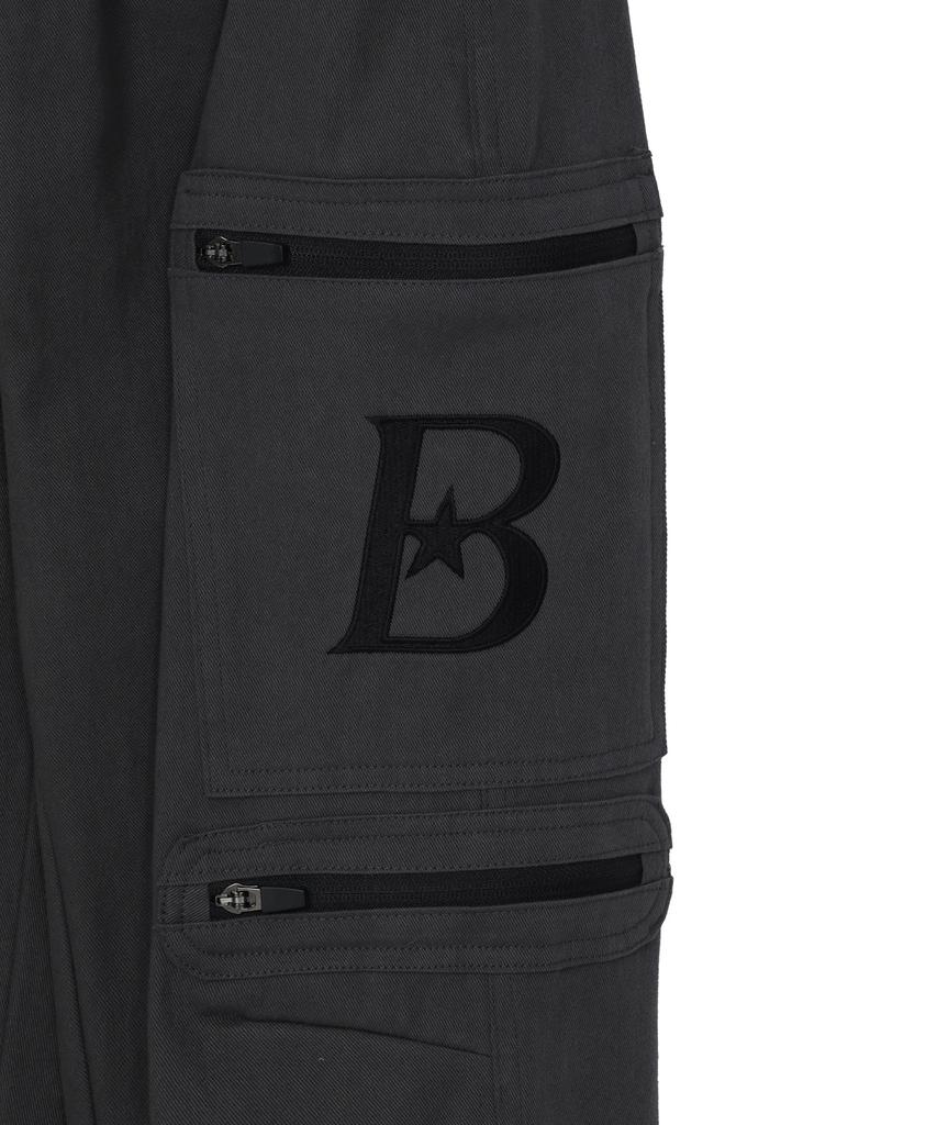BAUF B Star Cargo Pants [Charcoal]