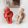 Angel Statue Candle Mold for Making Aromatherapy Candle Soap Fondant Baking Chocolate Molds DIY Craft Gypsum Ornaments