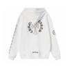 841 CHROME HEARTS 2026 Autumn and Winter New Plus Size Classic Style Logo Zipper Hooded Sweatshirt, Suitable for Couples to Wear