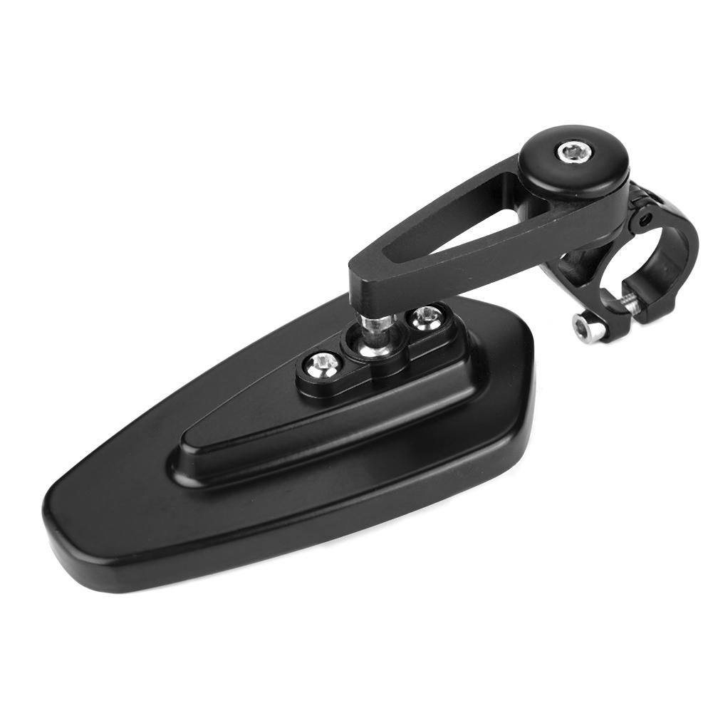 Motorcycle Rrview Mirror, 22mm Aluminum Alloy Rr View Side Mirrors Clr   with   Joint   for GROM MSX125 CB50