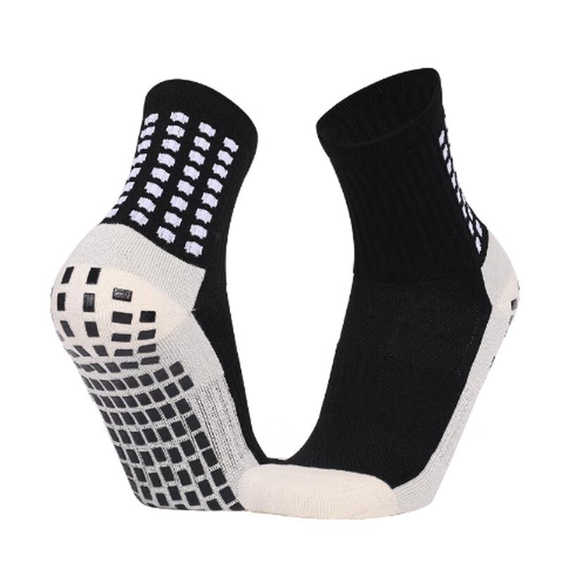 Milin Adult Men s Mid-Calf Thickened Football Training Socks