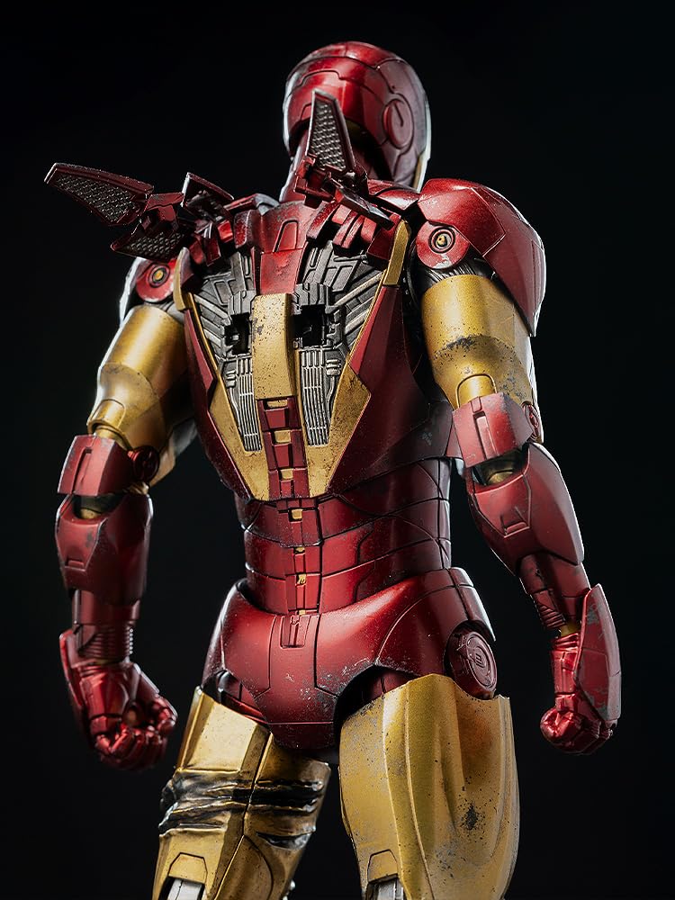 Threezero Marvel Studios' The Infinity Saga DLX Iron Man Mark 6 [Battle Damaged] 1/12 scale ABS