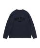 Varsity Logo Long Sleeve for Men and Dark Size M [Snow Peak] T-Shirt TS-26SU002 Long-sleeved T-shirt Women, Navy,