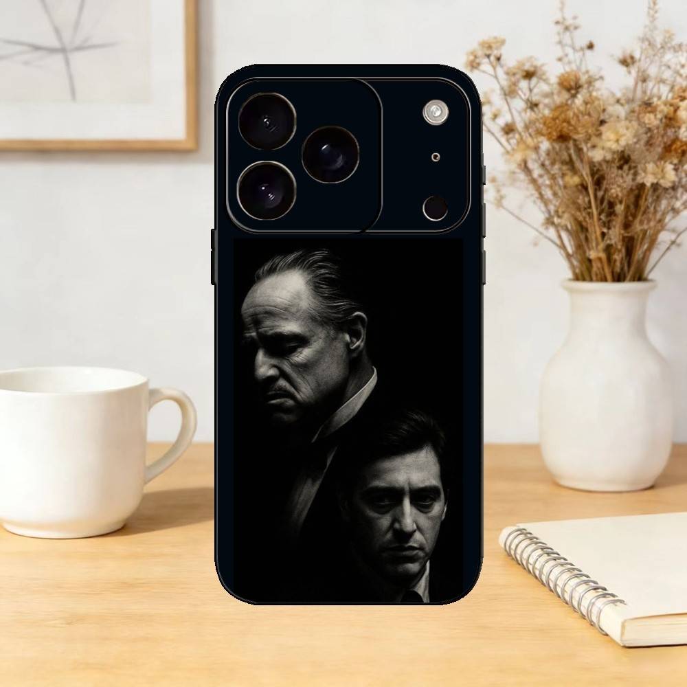 United States TV The Godfather Phone Case Silicone black Soft For IPhone 17,16,15,14,13,12,11,SE,Plus Pro Max