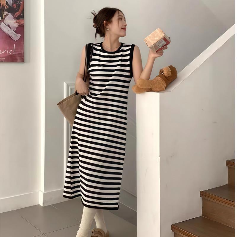 

Women s Summer Vest Dress Sleeveless Dress 2XL чорний