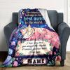Aunt'S Seashell Blanket Love Personalized Name Blankets Soft And Comfortable Against The Skin Naps And The Office A Wonderful Gift For Friends Family