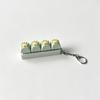 Colorful Design Cat Claws Keychain Silicone Soft Keycap Keychain Squishy Cat Paw Keychain  Keyring